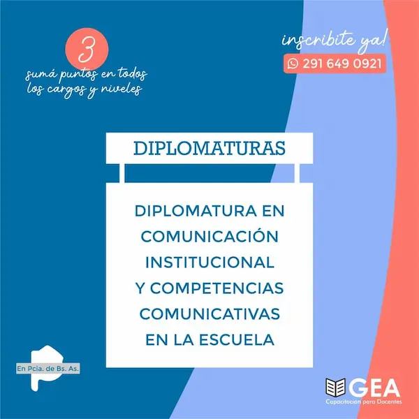Diplomatura en Comunicación Institucional